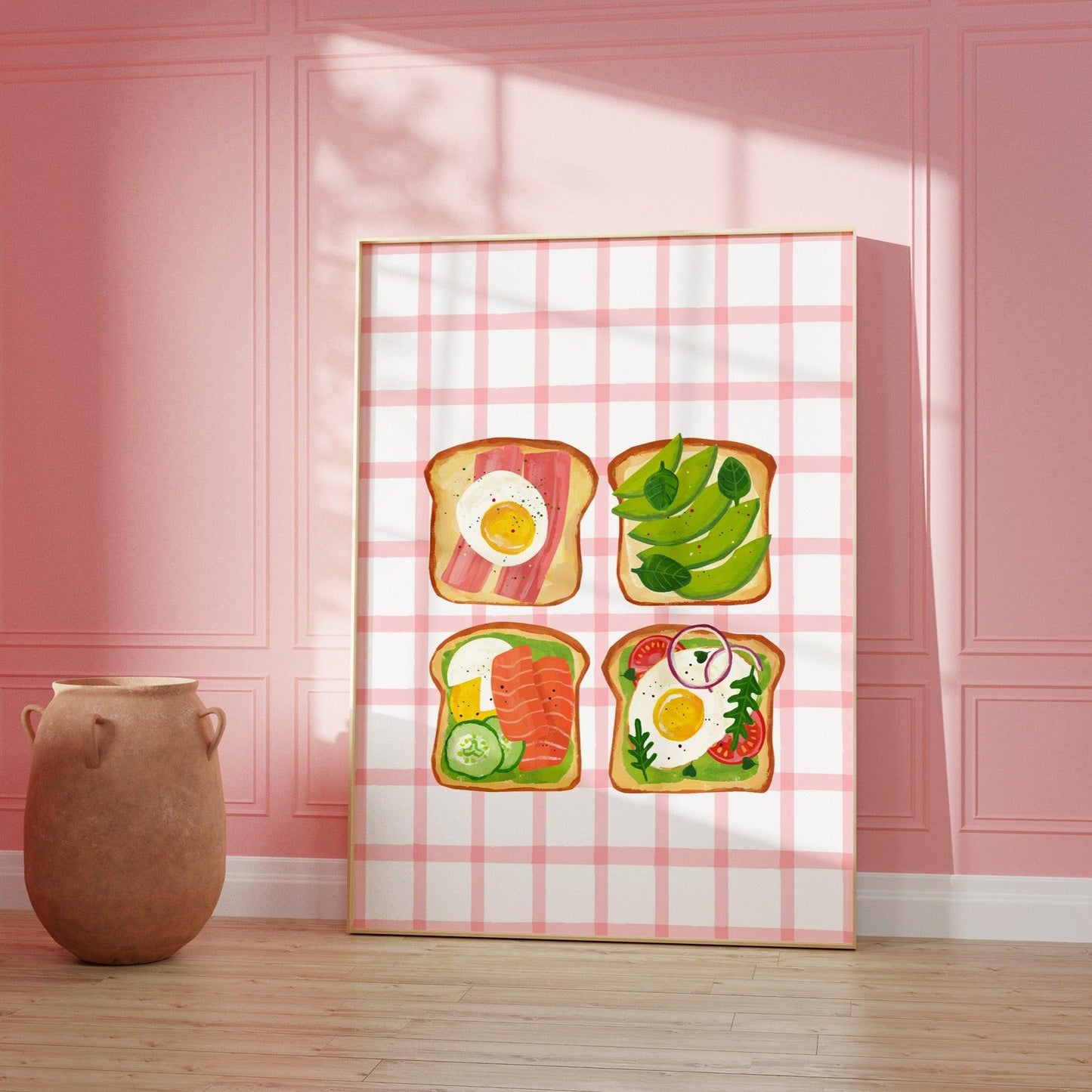 Breakfast Toasts Poster