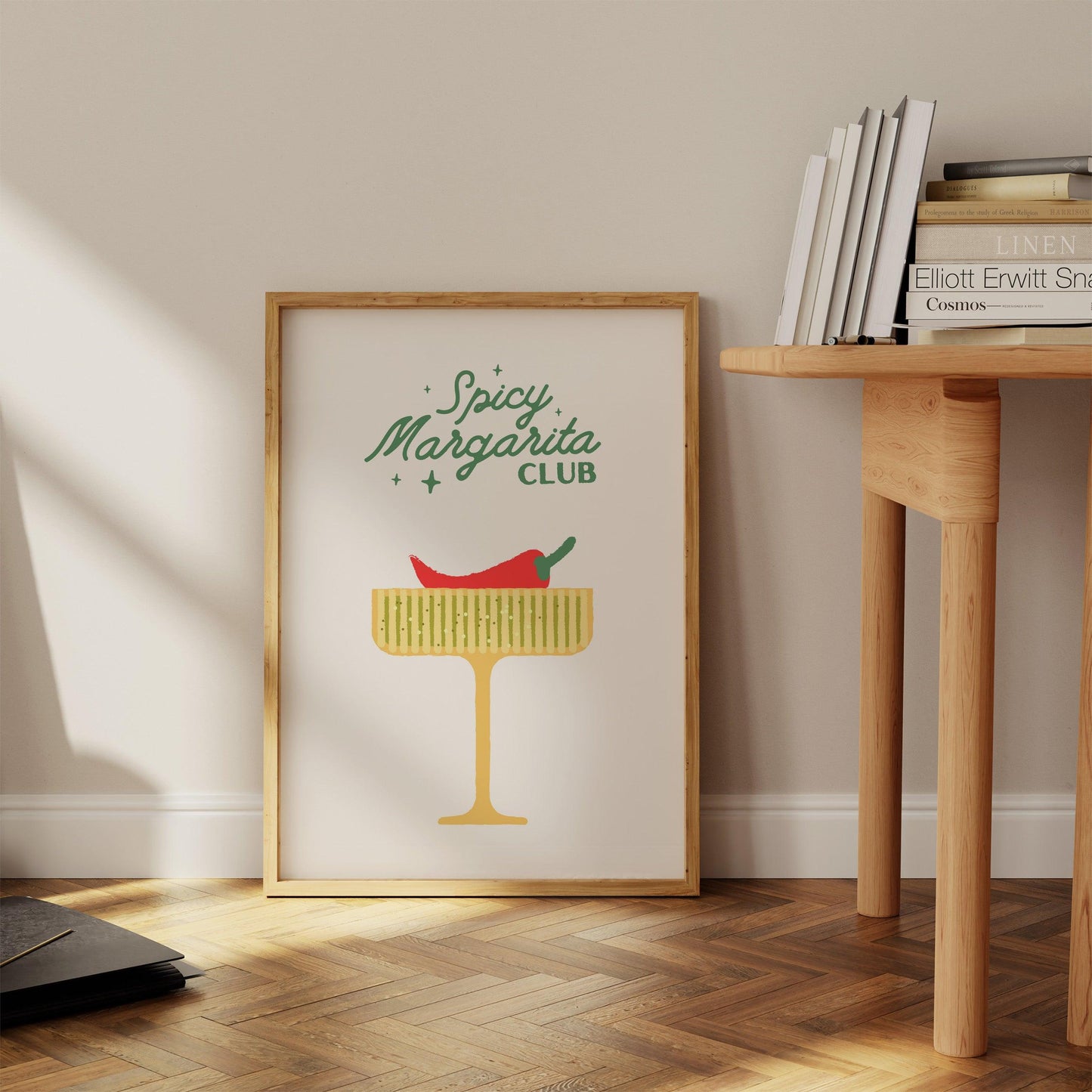 Spicy Margarita Cocktail Poster
