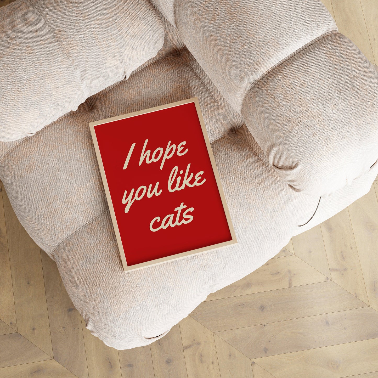 I Hope You Like Cats Poster