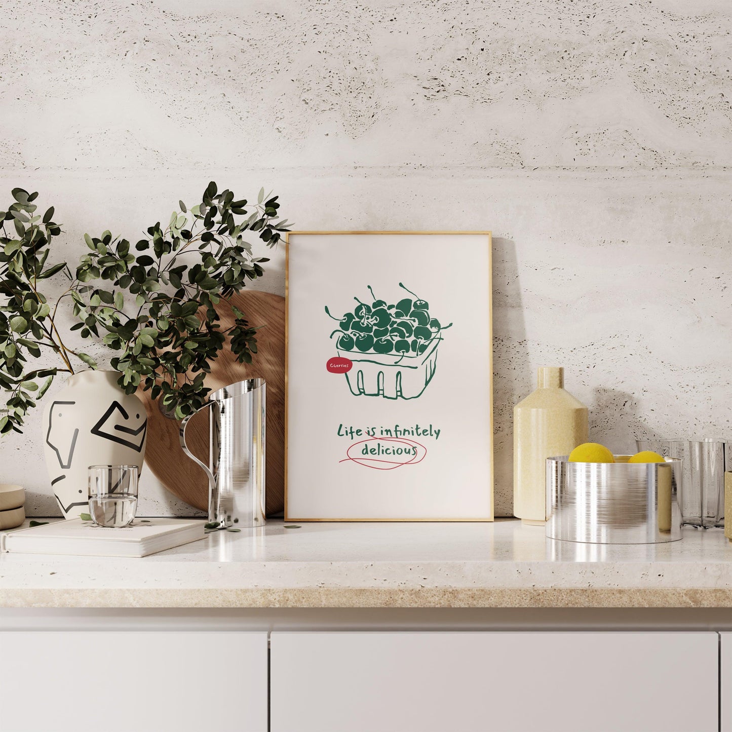 Bowl of Cherries Poster