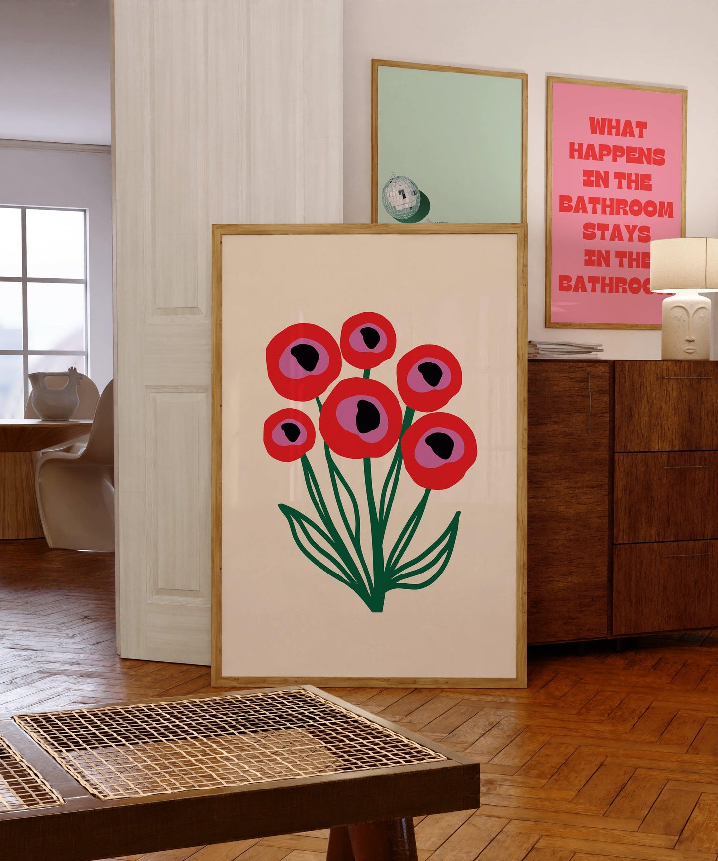 Poppy Flowers Poster