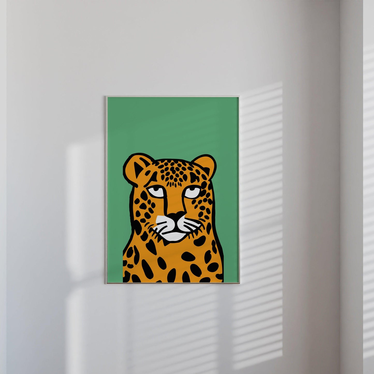 Eye-roll Tiger Poster