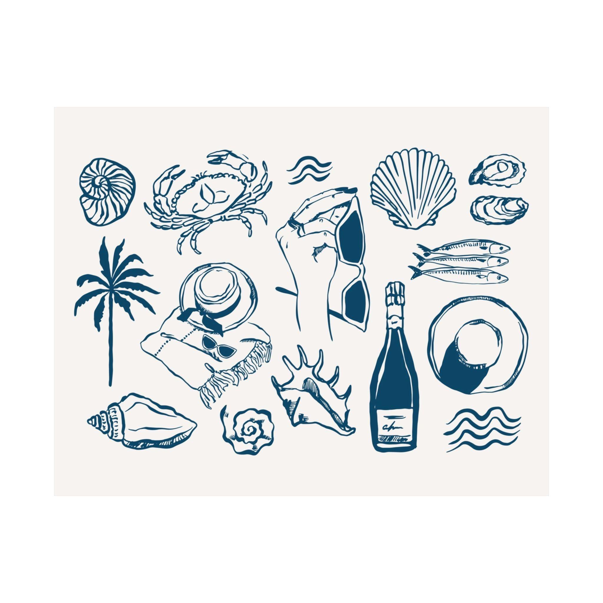 Summer Elements Poster