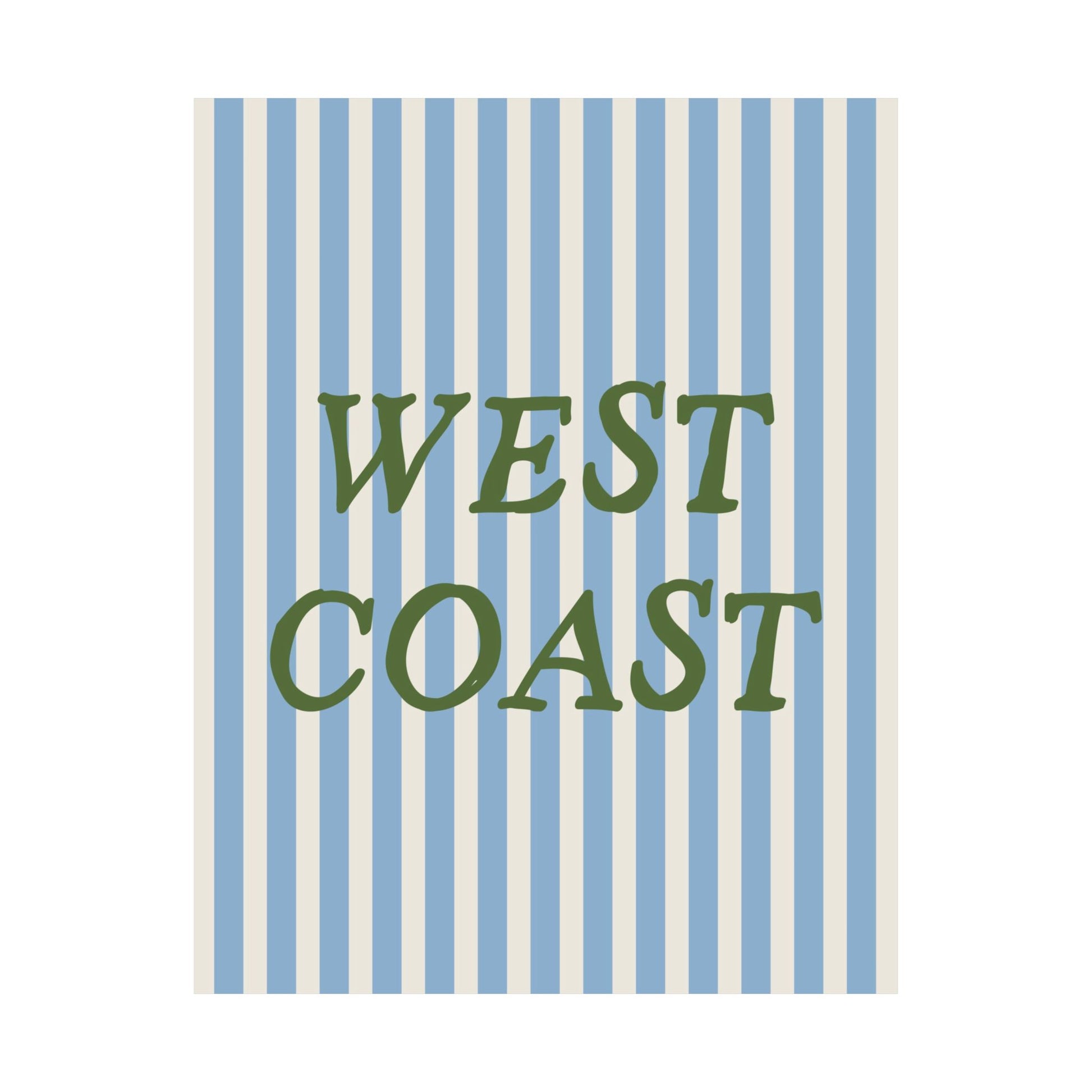 West Coast Poster
