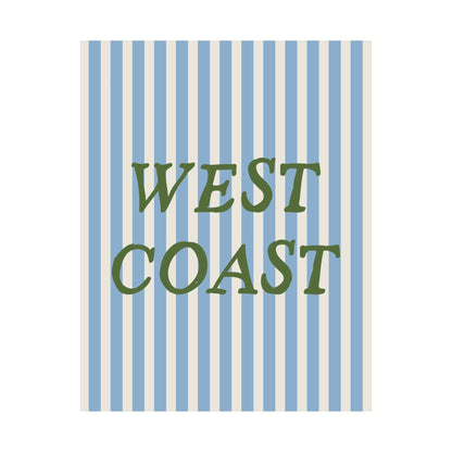 West Coast Poster
