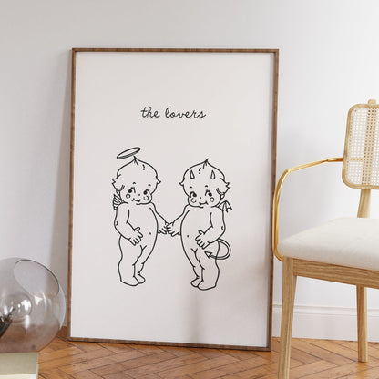 The Lovers Kewpie Dolls Poster
