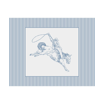 Western Nursery Striped Poster