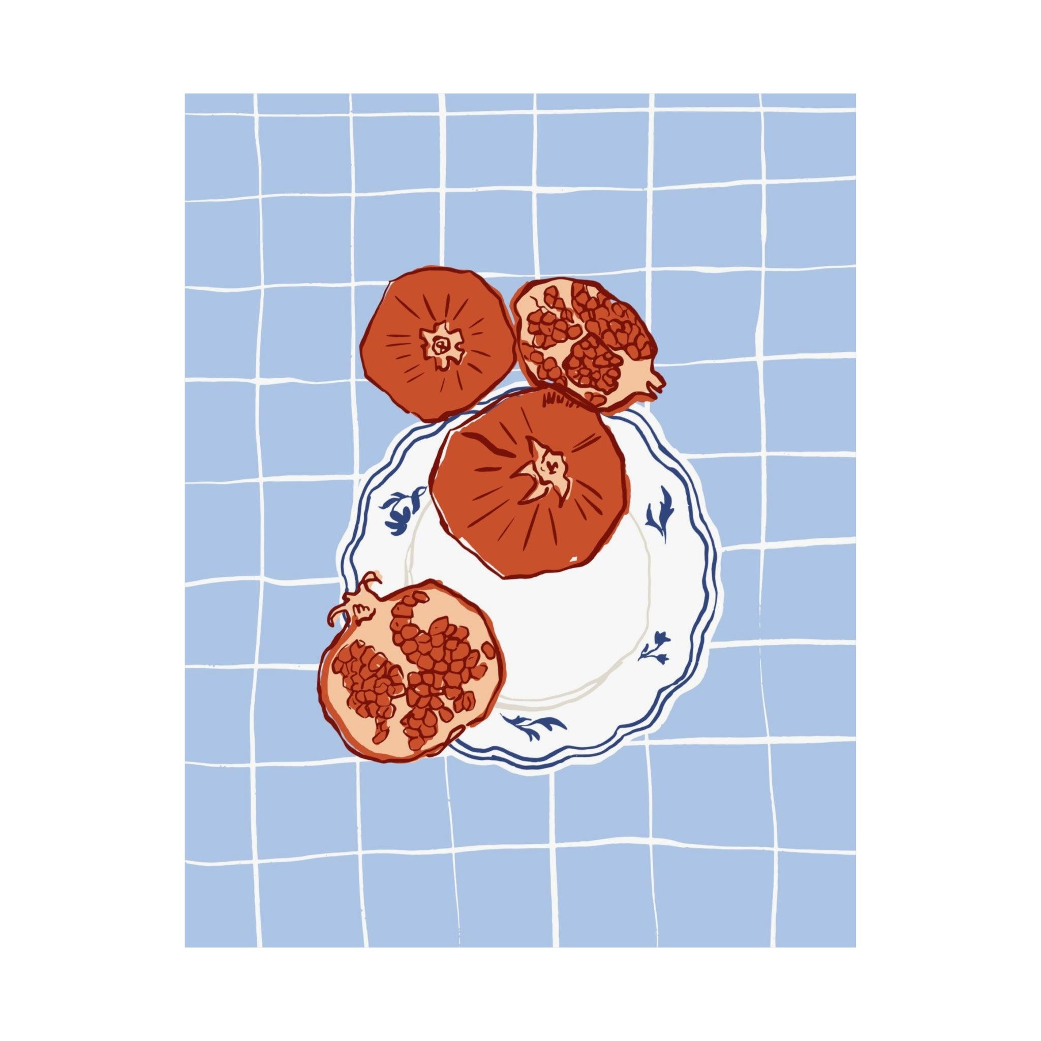 Pomegranate Poster