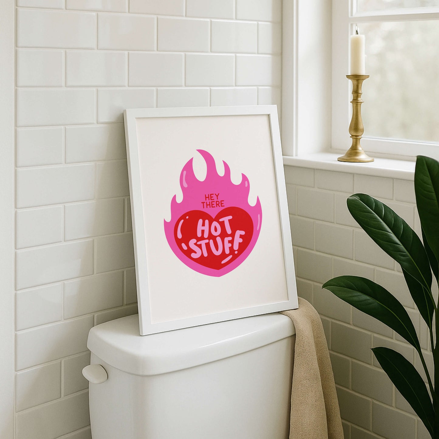 Hey There Hot Stuff Poster