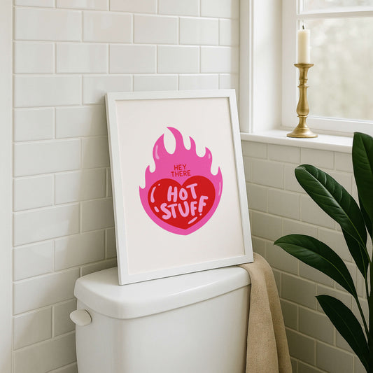 Hey There Hot Stuff Poster
