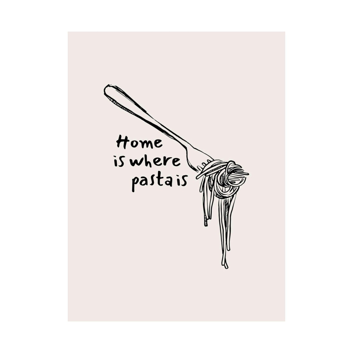 Home is Where Pasta Is Poster