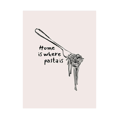 Home is Where Pasta Is Poster