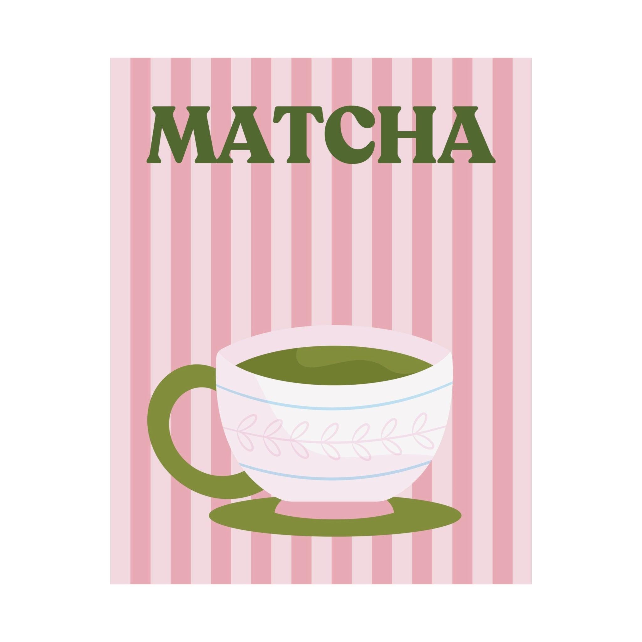 Matcha Tea Poster