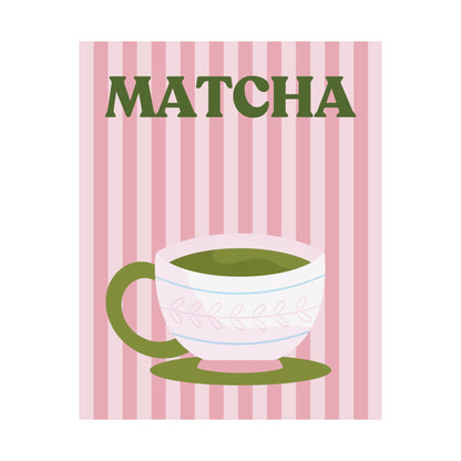 Matcha Tea Poster