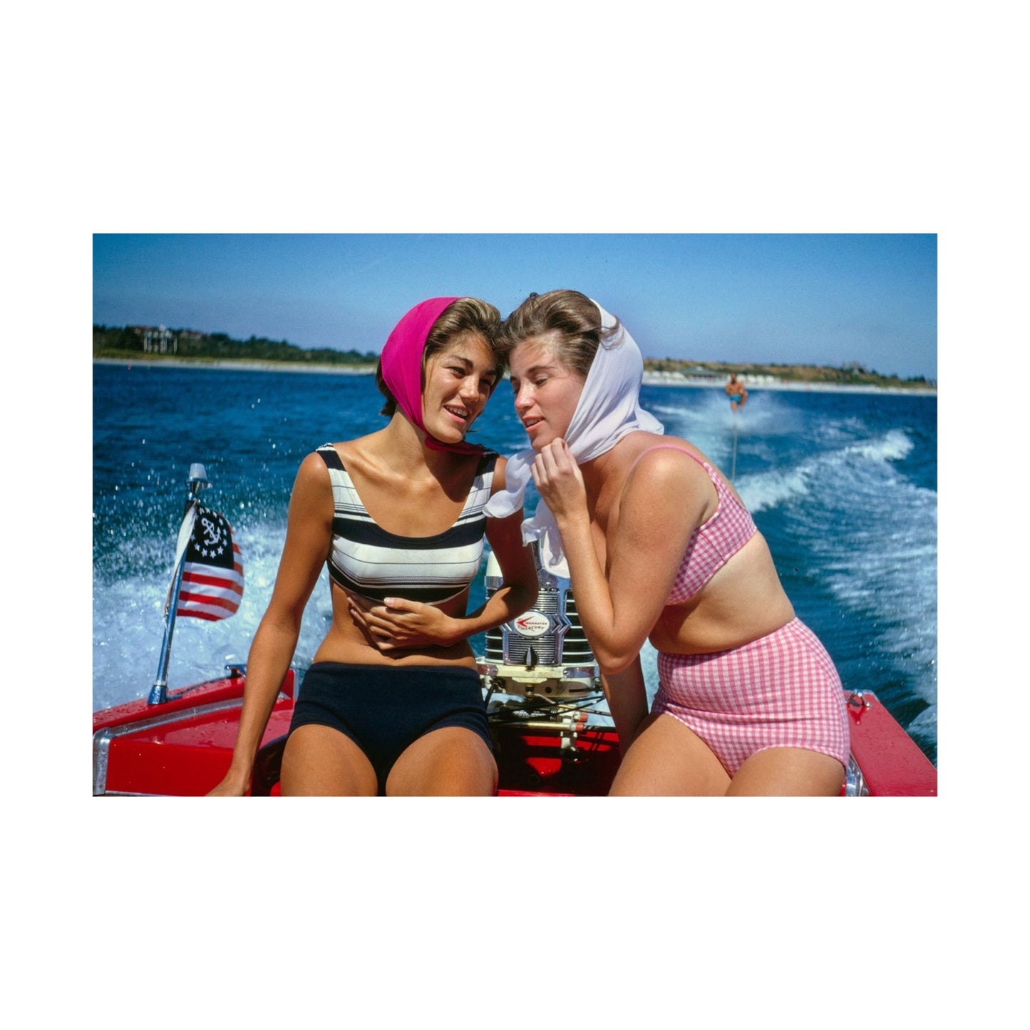 Vintage Summer Boat Ride Poster
