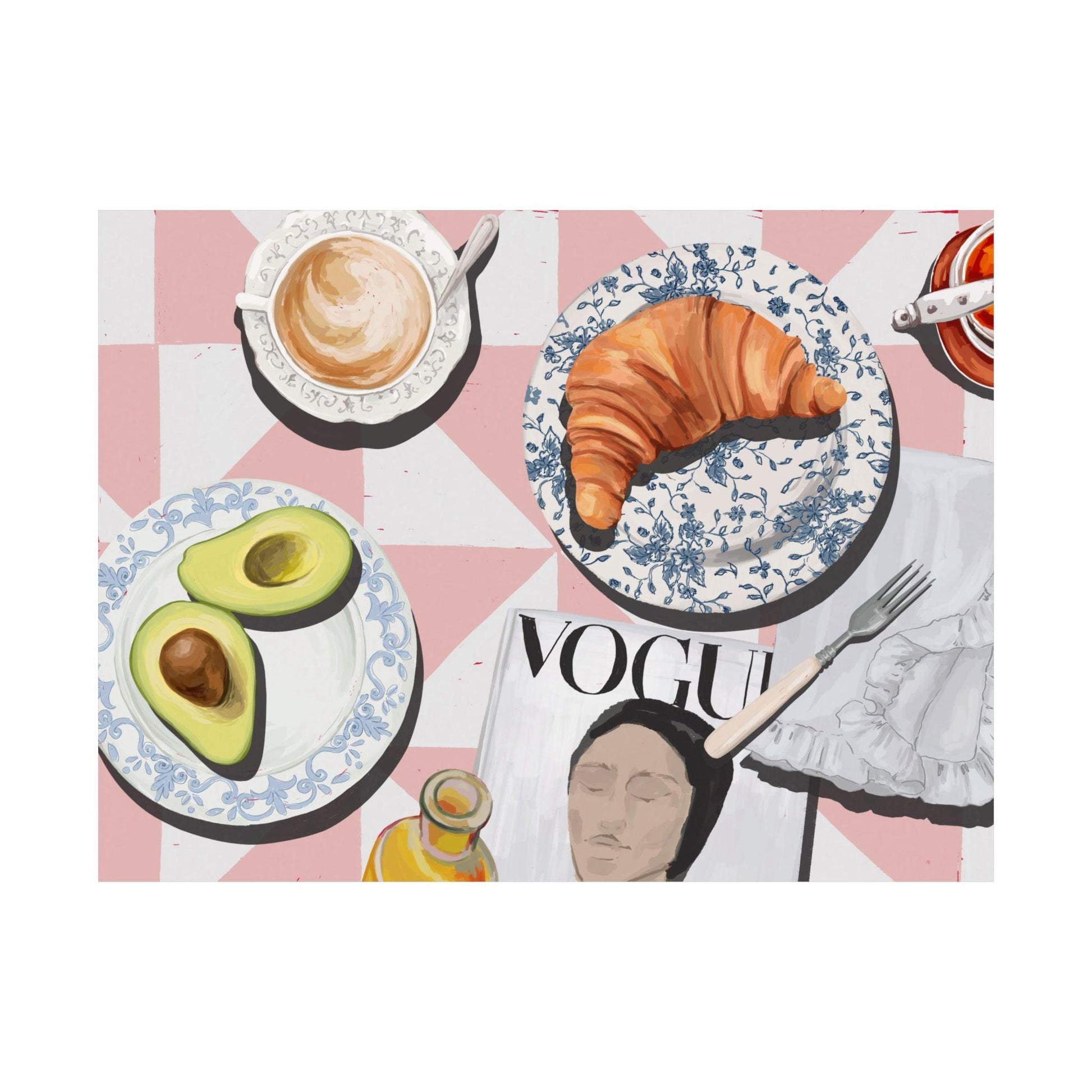 Breakfast Horizontal Poster