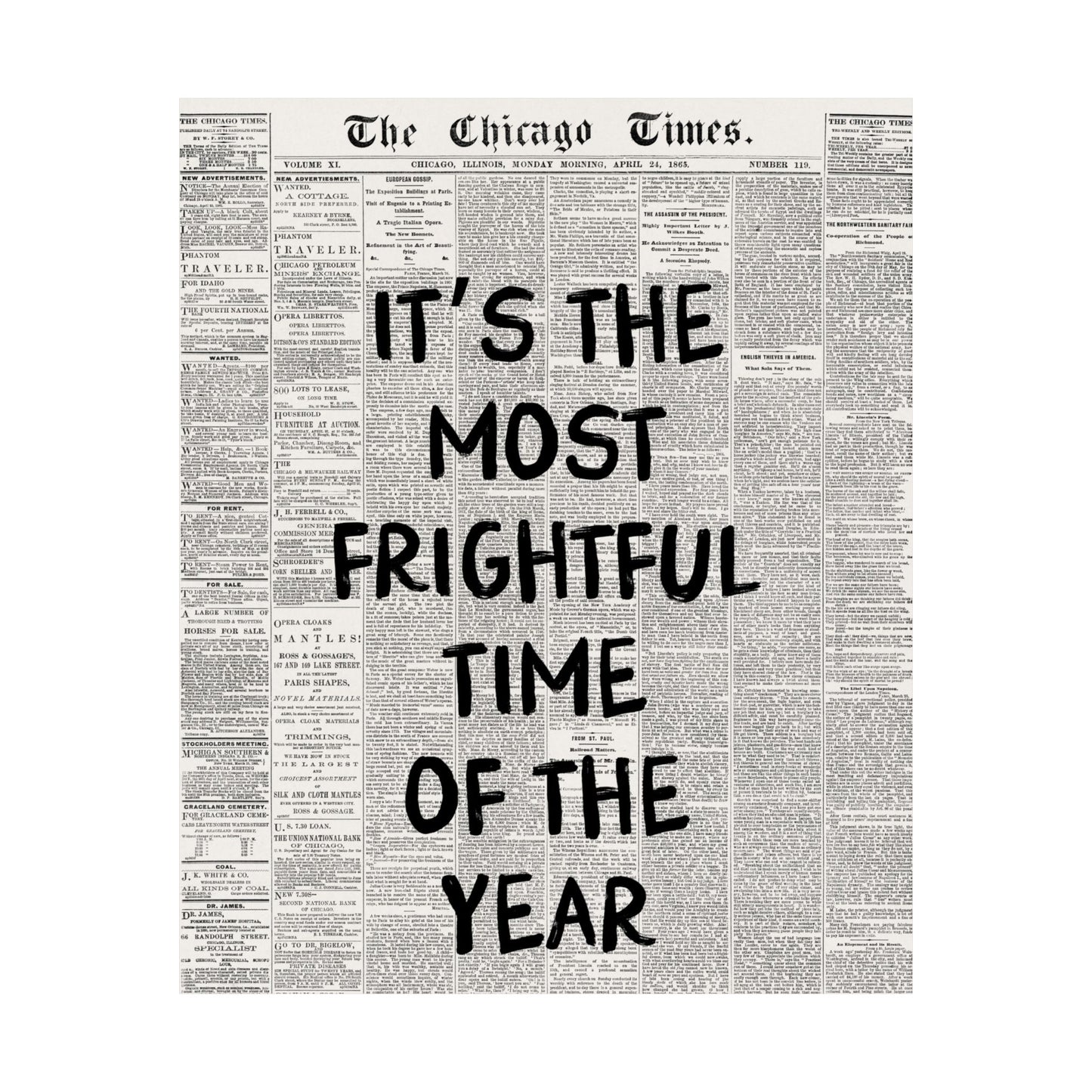 It’s the Most Frightful Time of the Year Poster