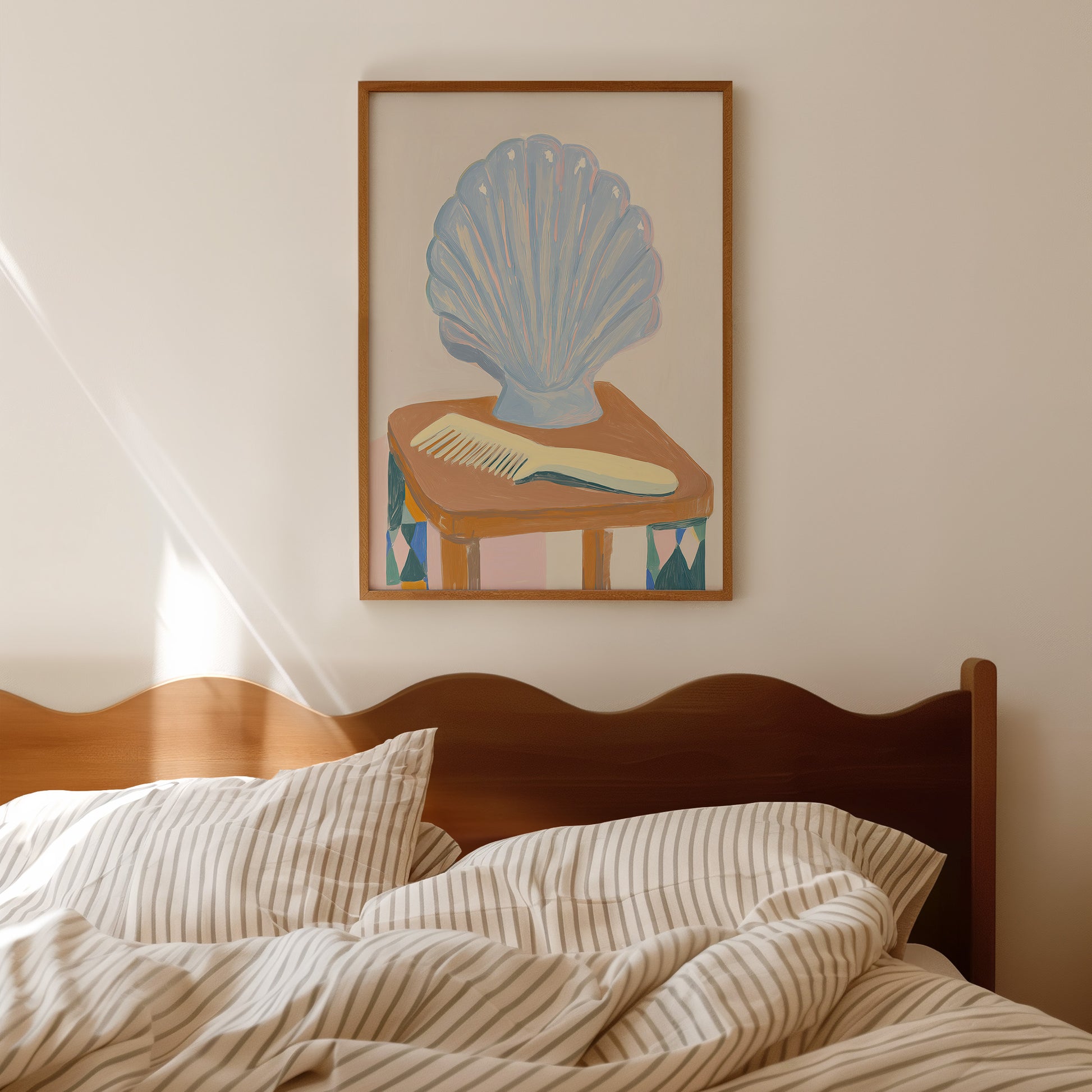Seashell Still Life Poster