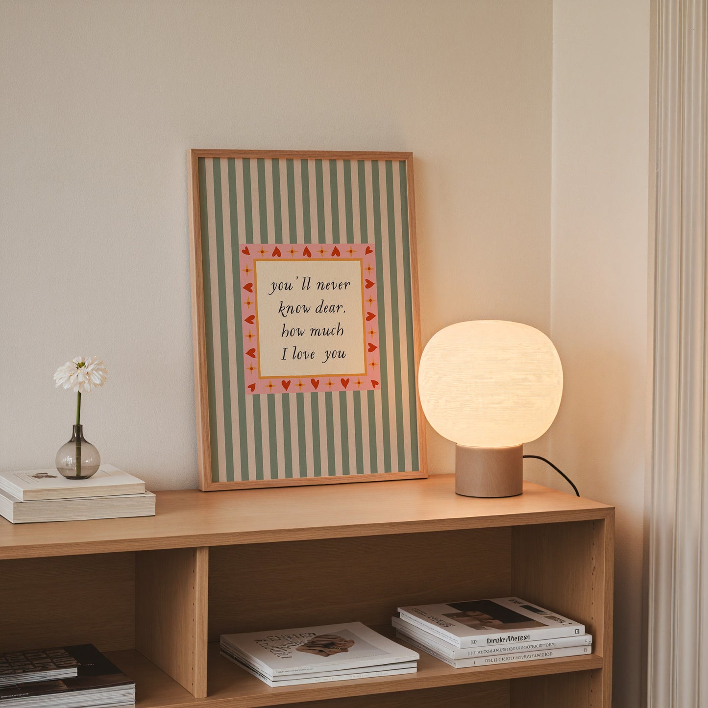 You'll never Know How Much I Love You Poster