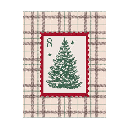 Christmas Tree Stamp Poster
