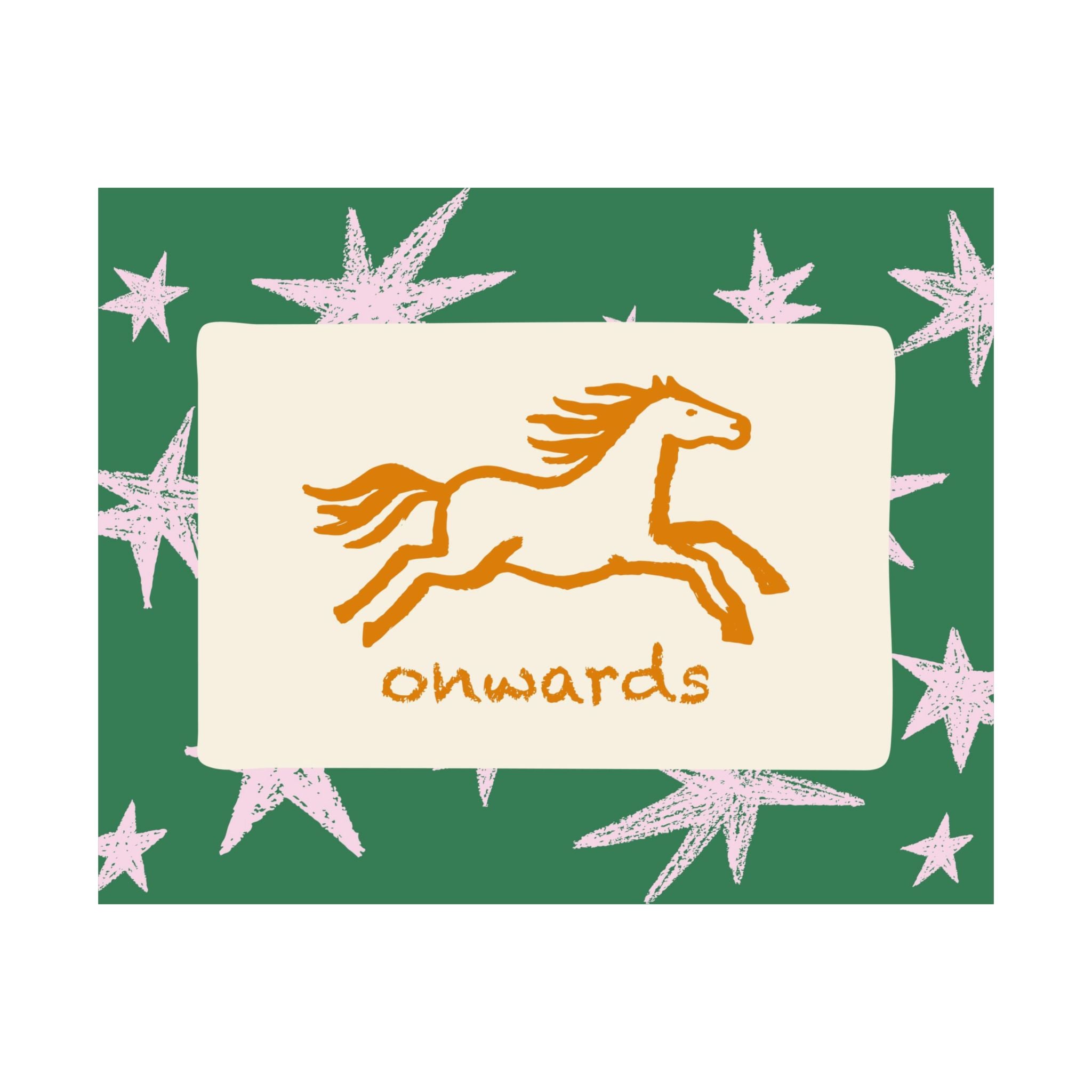 Onwards Whimsical Poster
