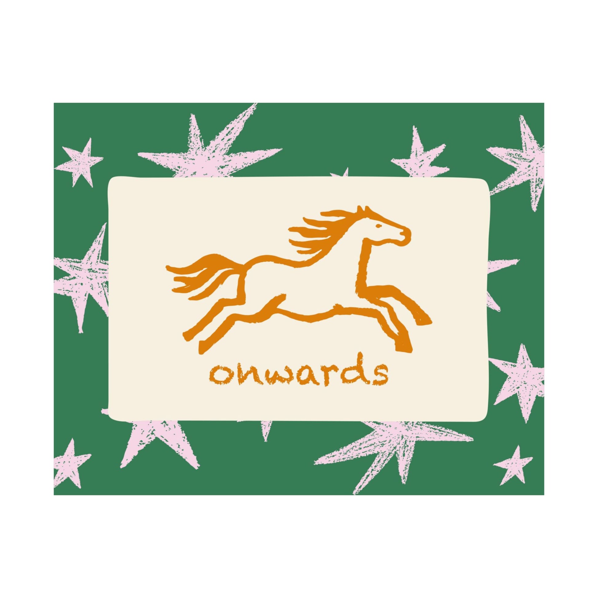 Onwards Whimsical Poster