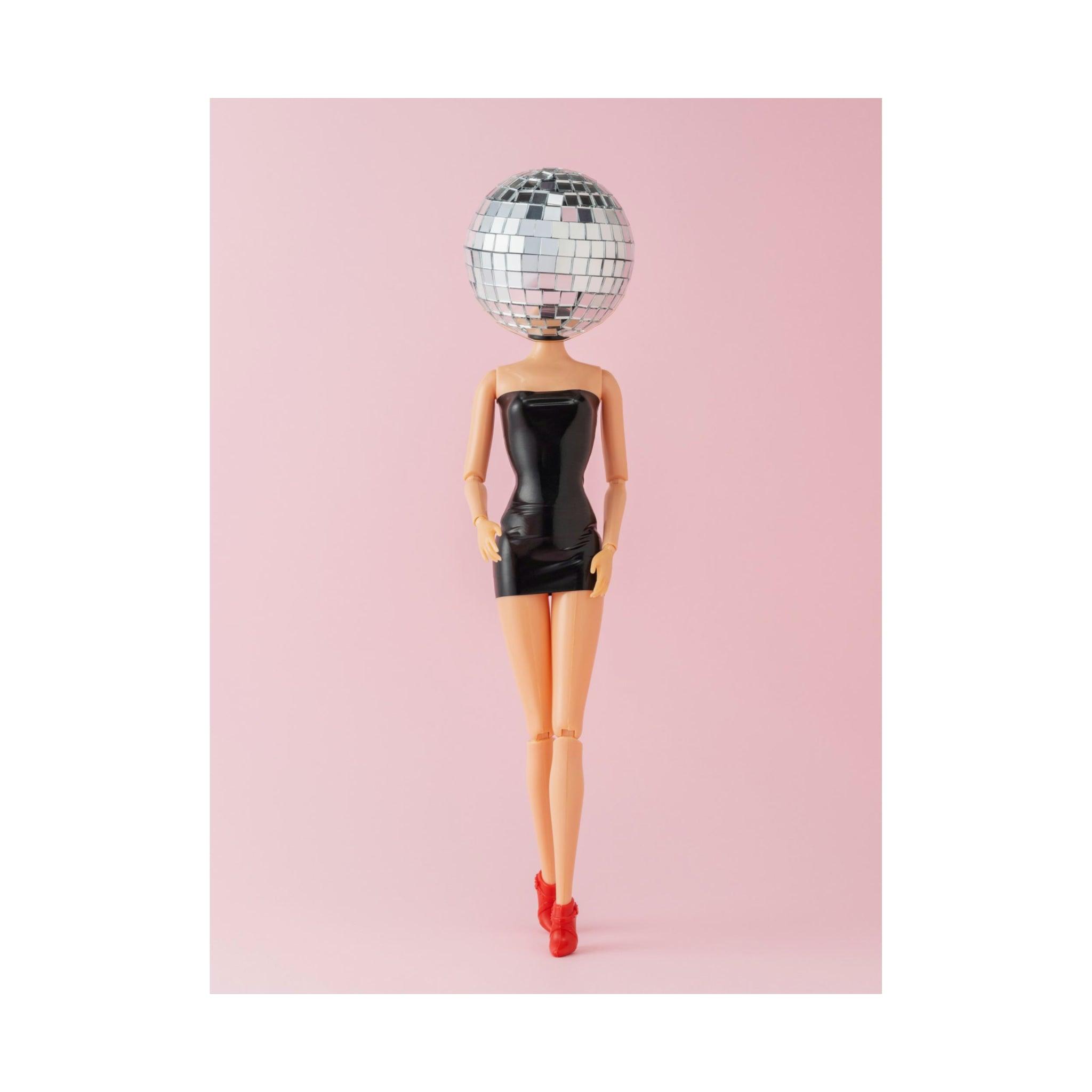 Doll Disco Ball Poster