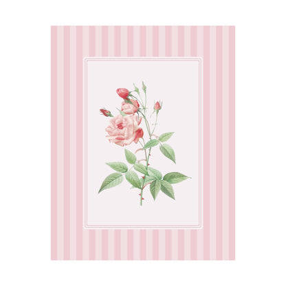 Blush Rose Vintage Poster