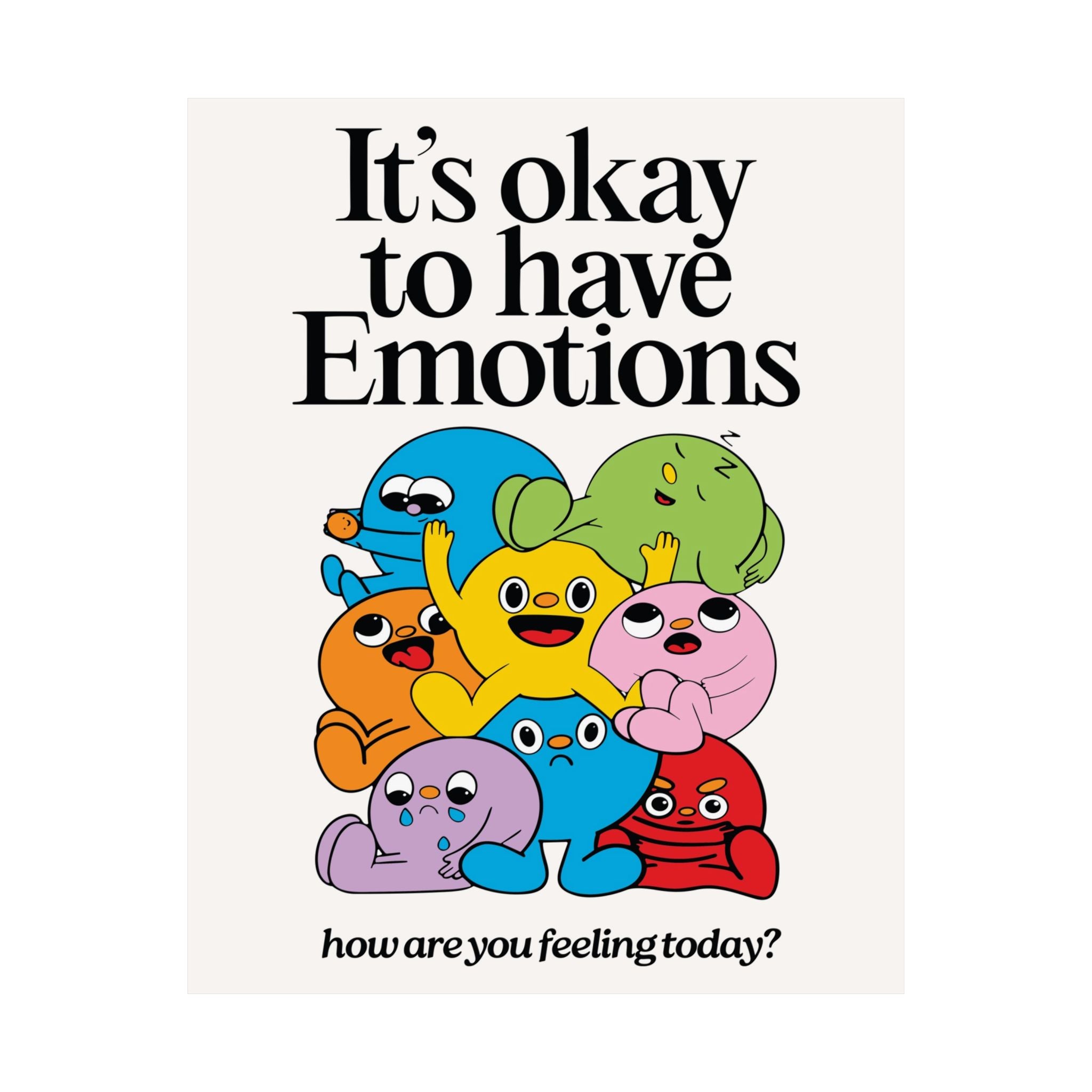 Emotions Kidsroom Poster