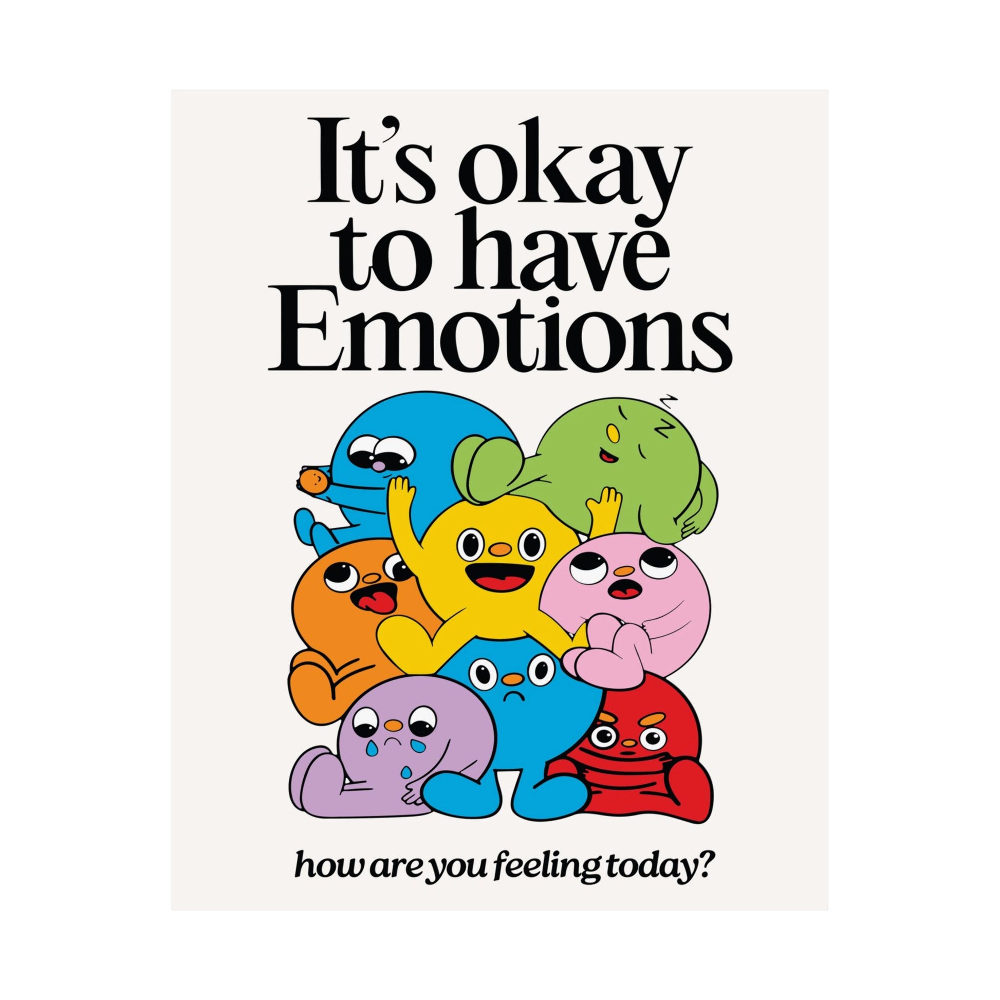 Emotions Kidsroom Poster