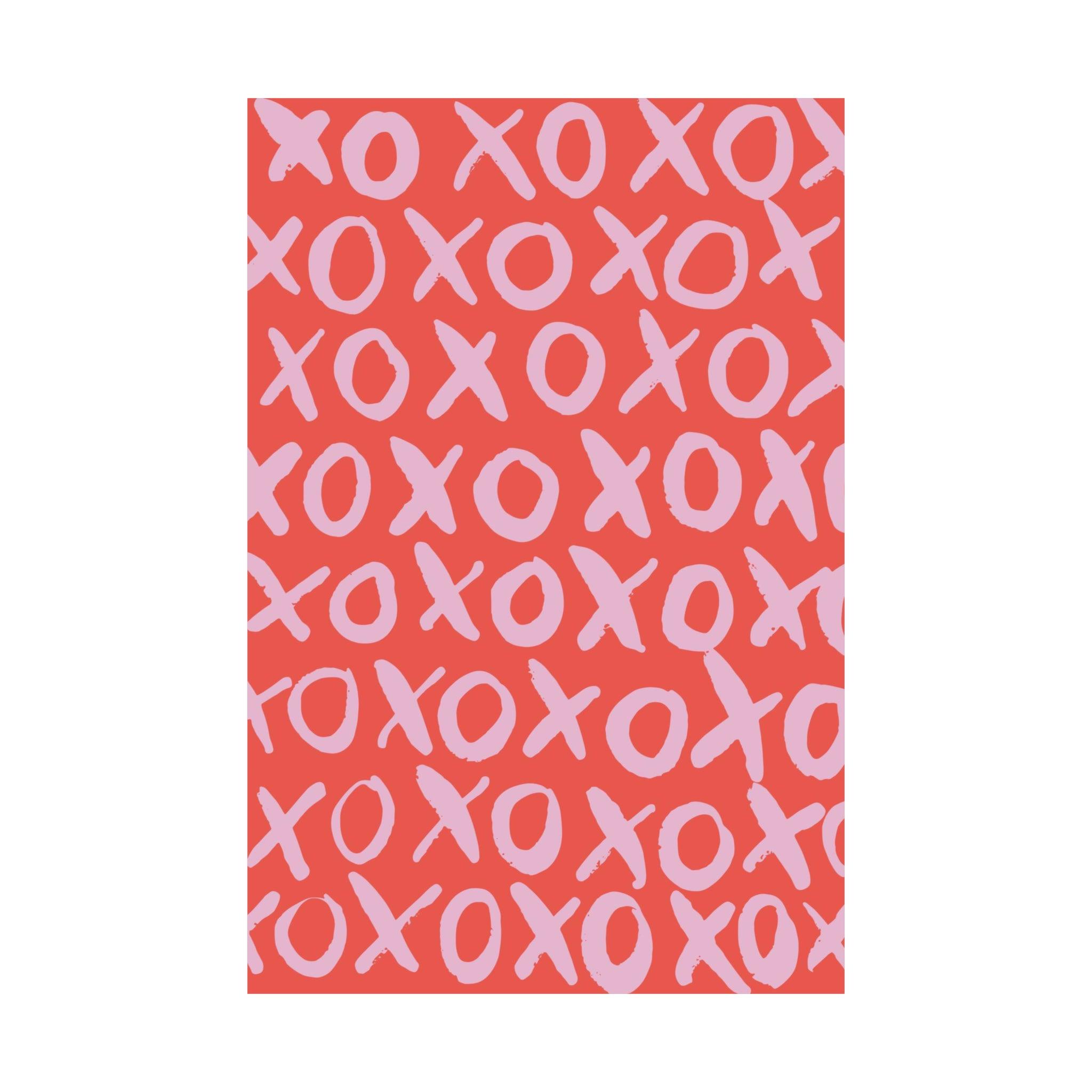 Xoxo Red & Pink Poster
