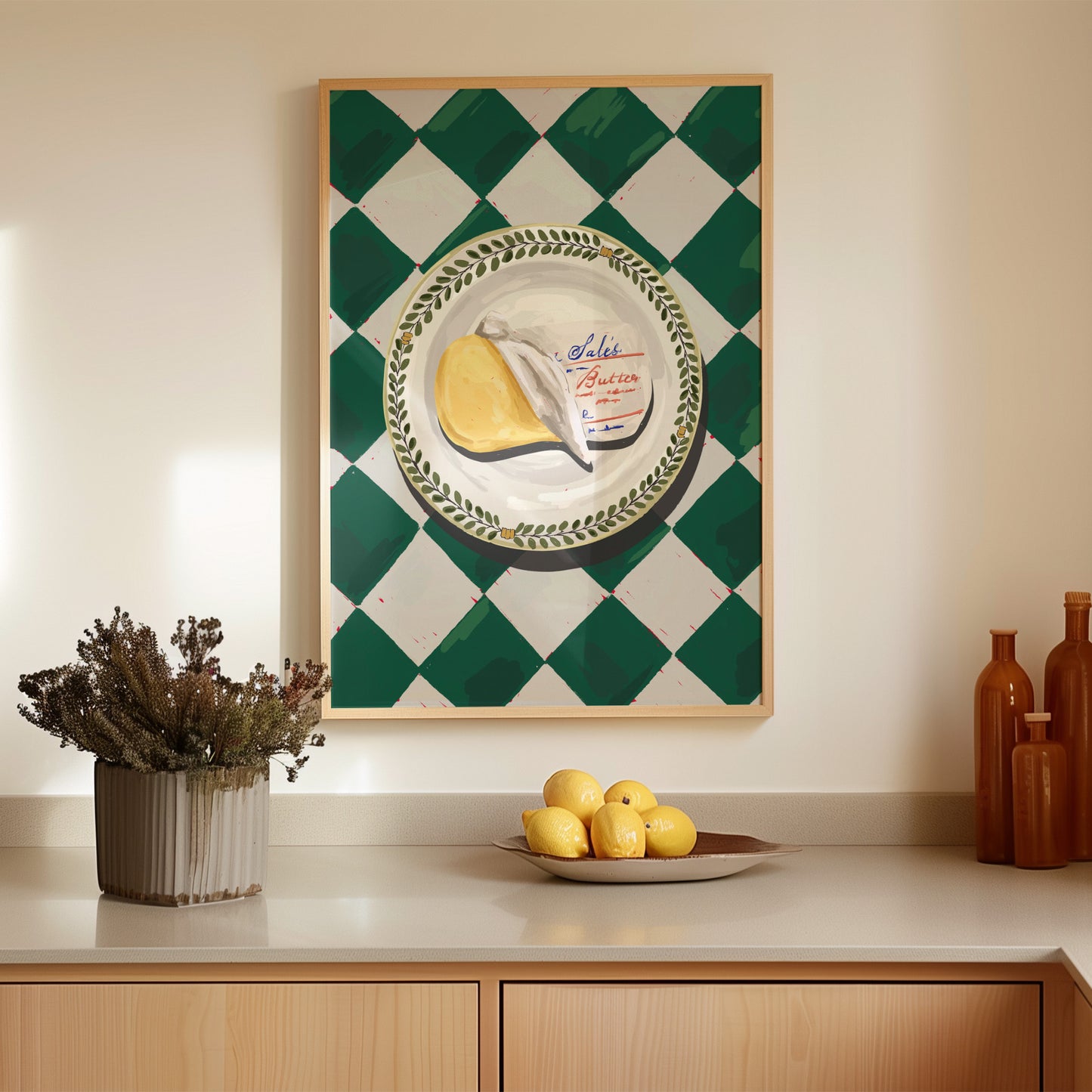 Butter Painting Poster