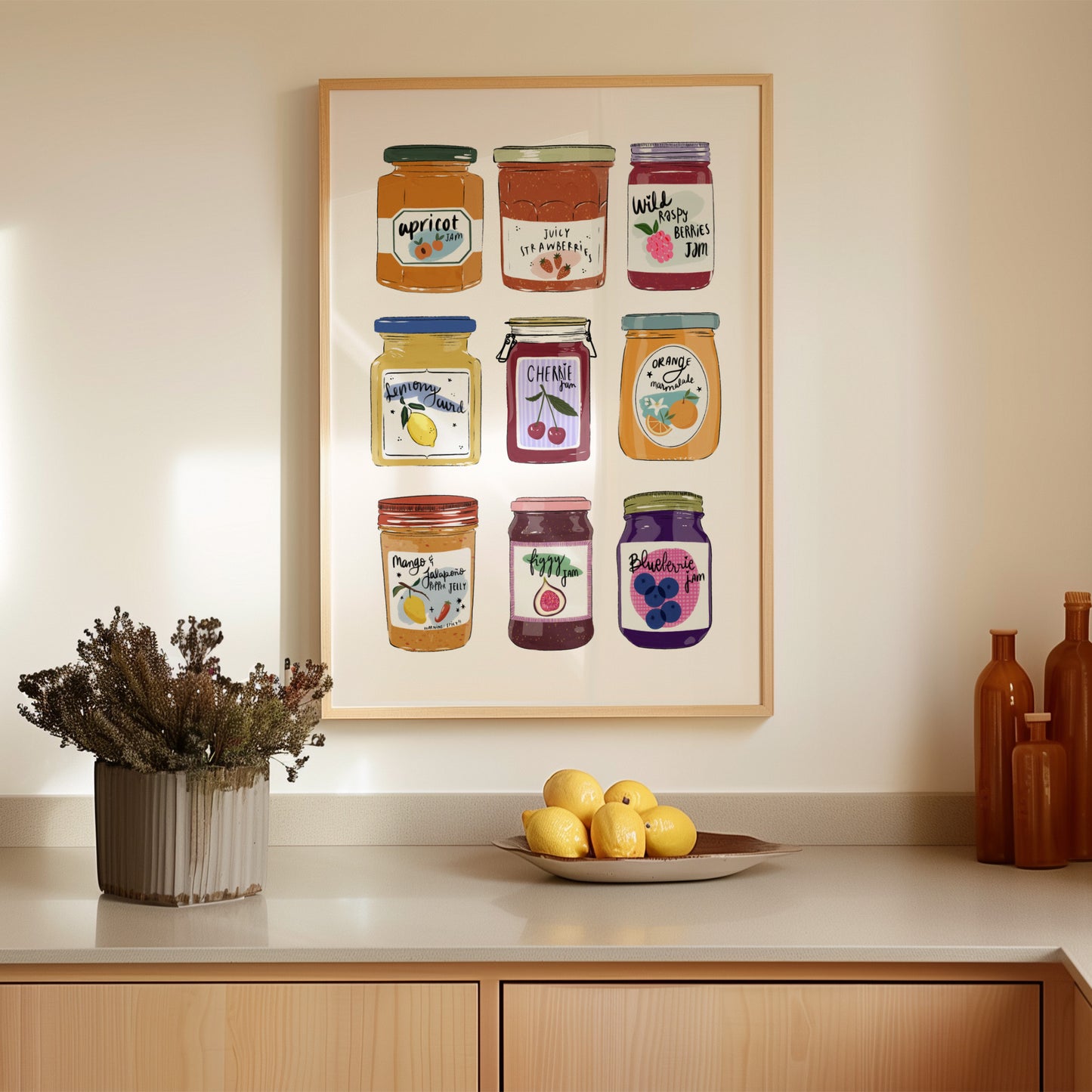 Colorful Jam Poster