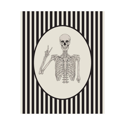 Vintage Skeleton Poster