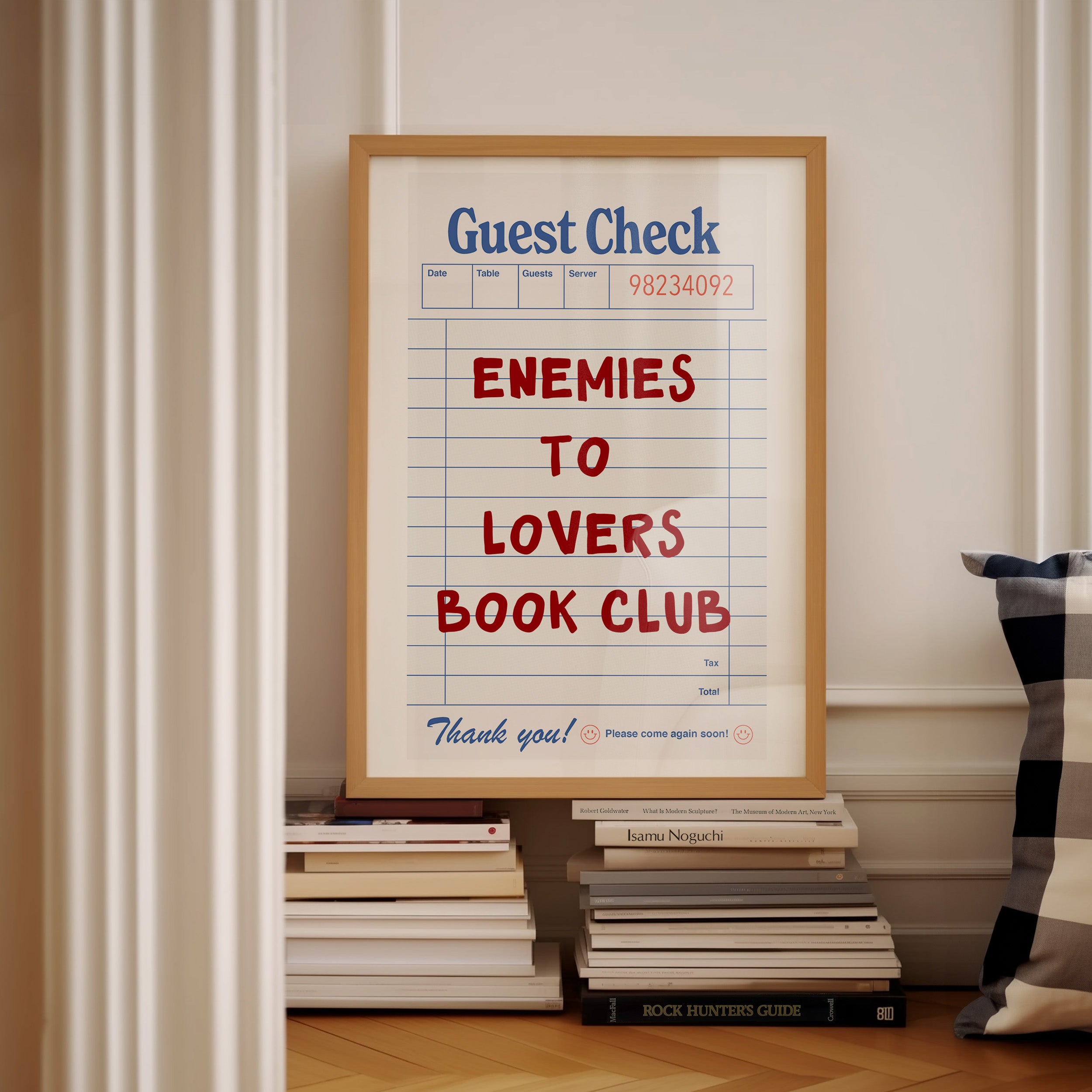 Enemies to Lovers Book Club Poster