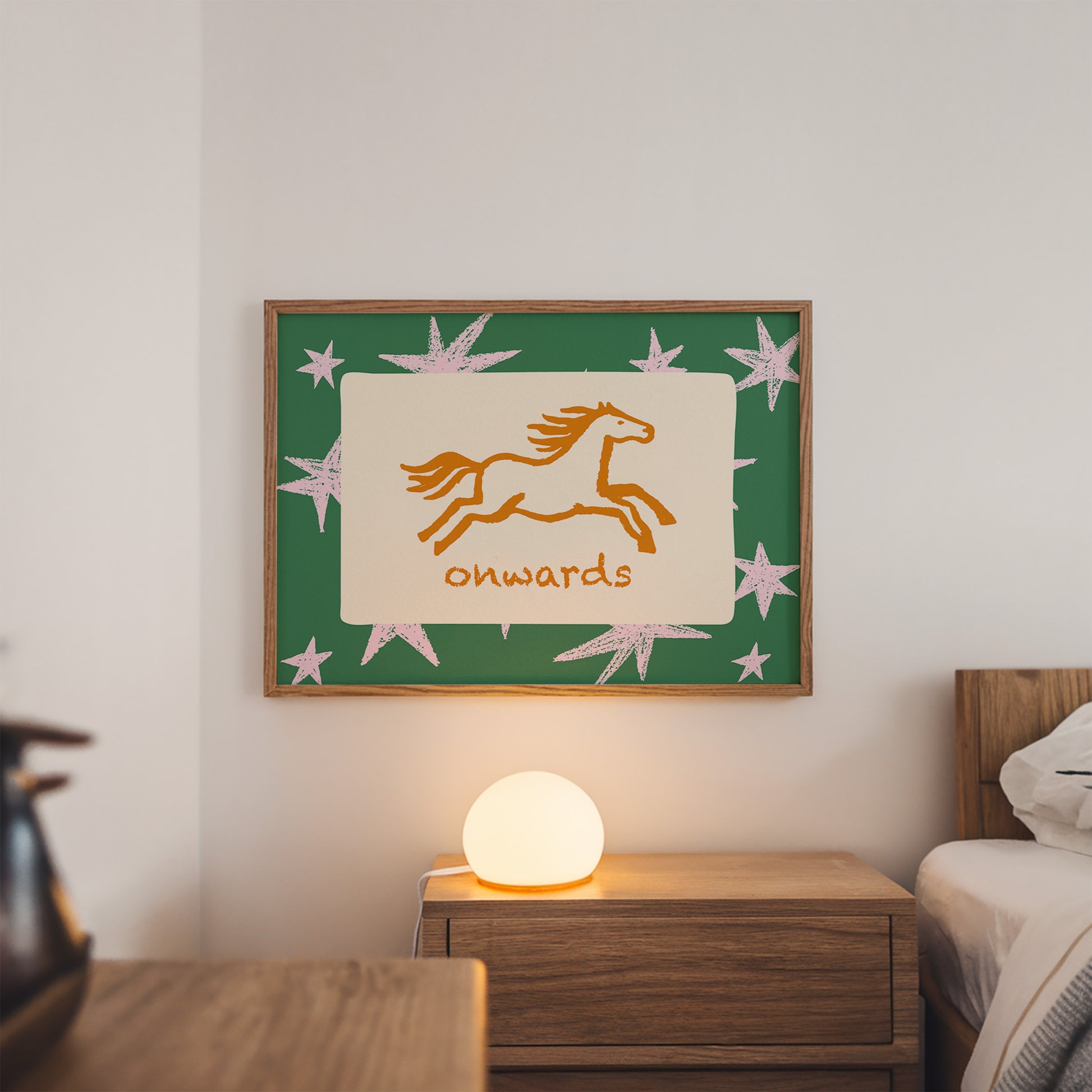 Onwards Whimsical Poster