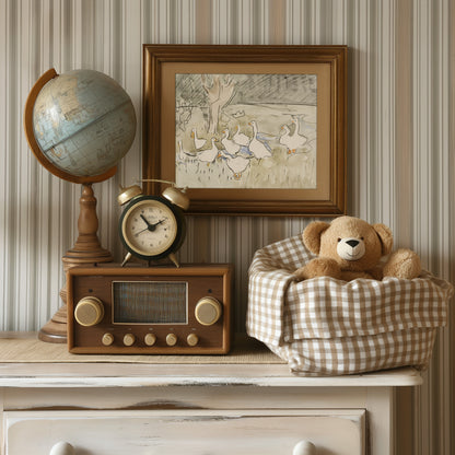 Duck Pond Nursery Poster