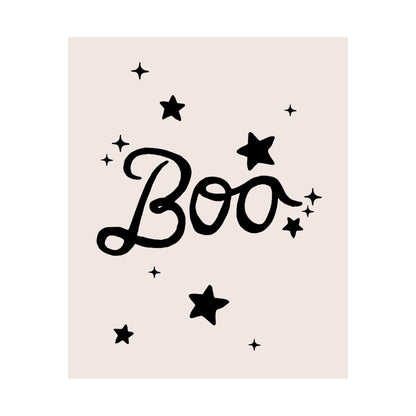 Boo Halloween Poster