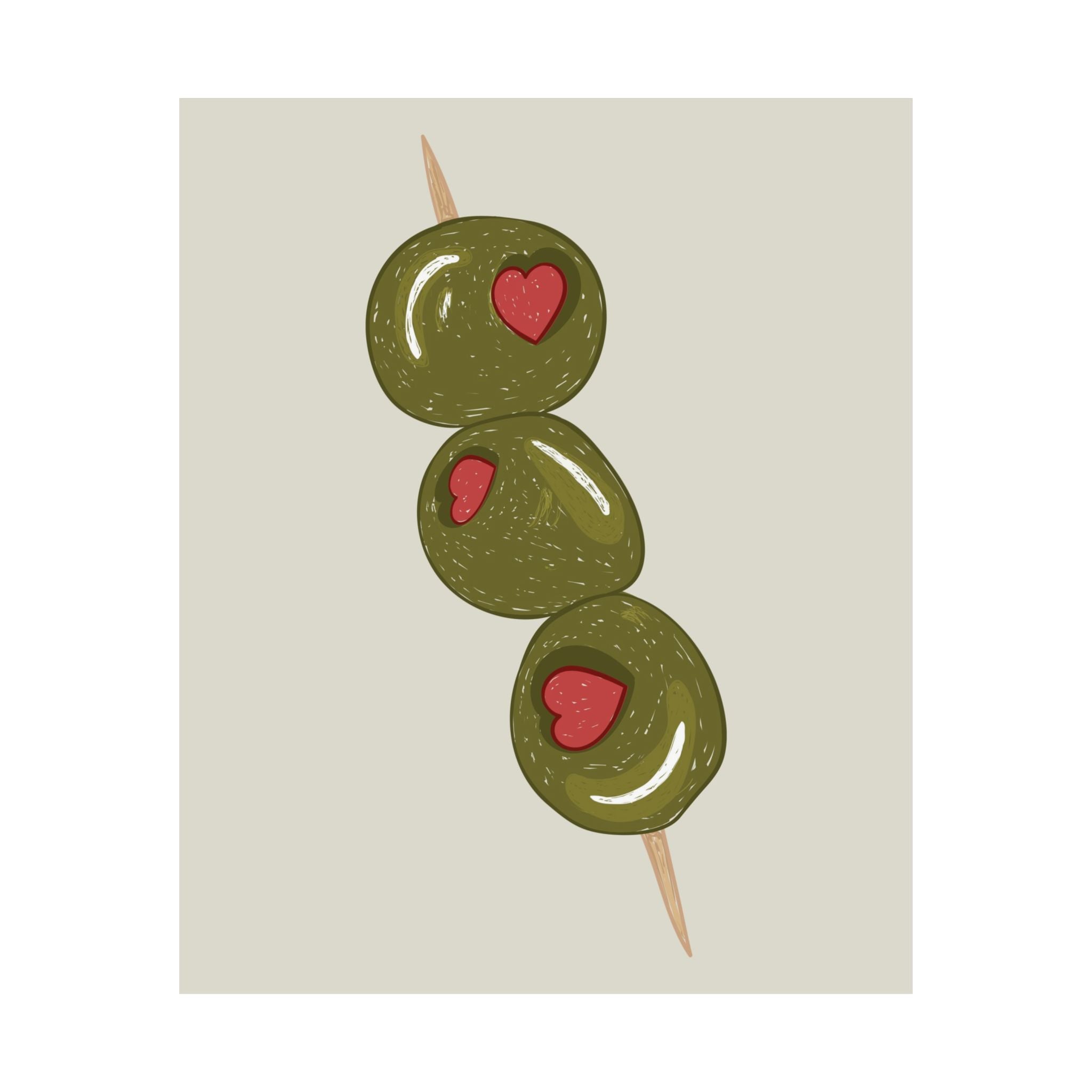 Stuffed Olives Poster