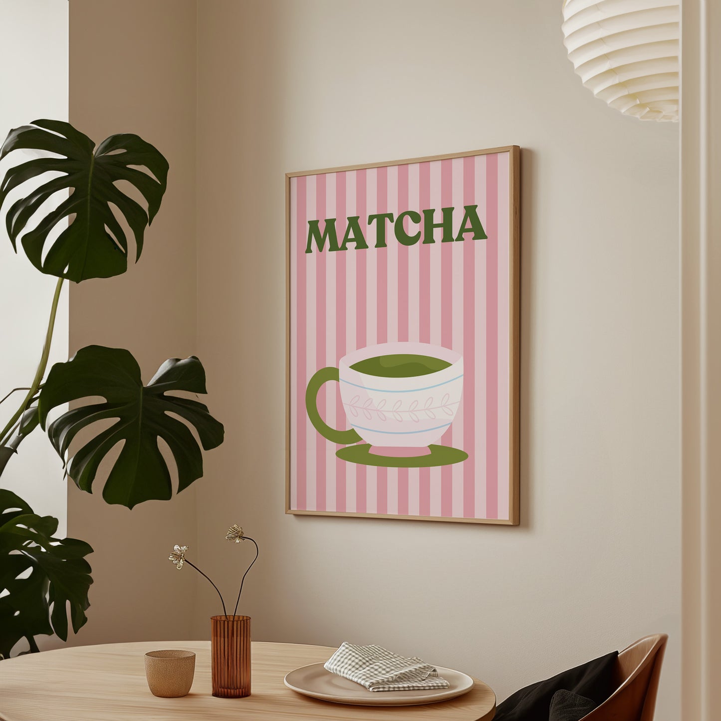 Matcha Tea Poster