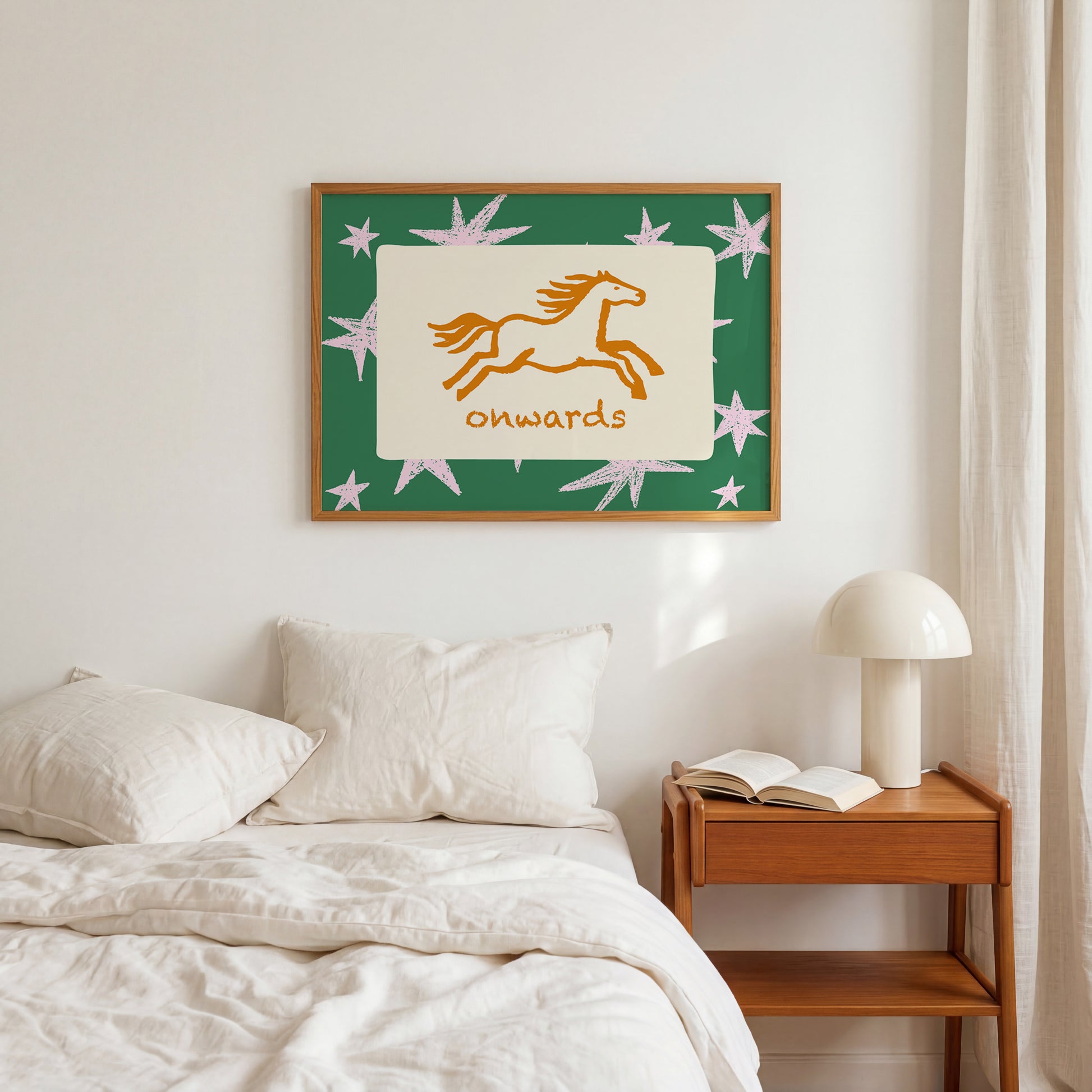 Onwards Whimsical Poster