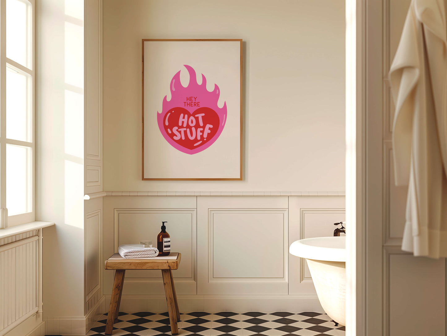 Hey There Hot Stuff Poster