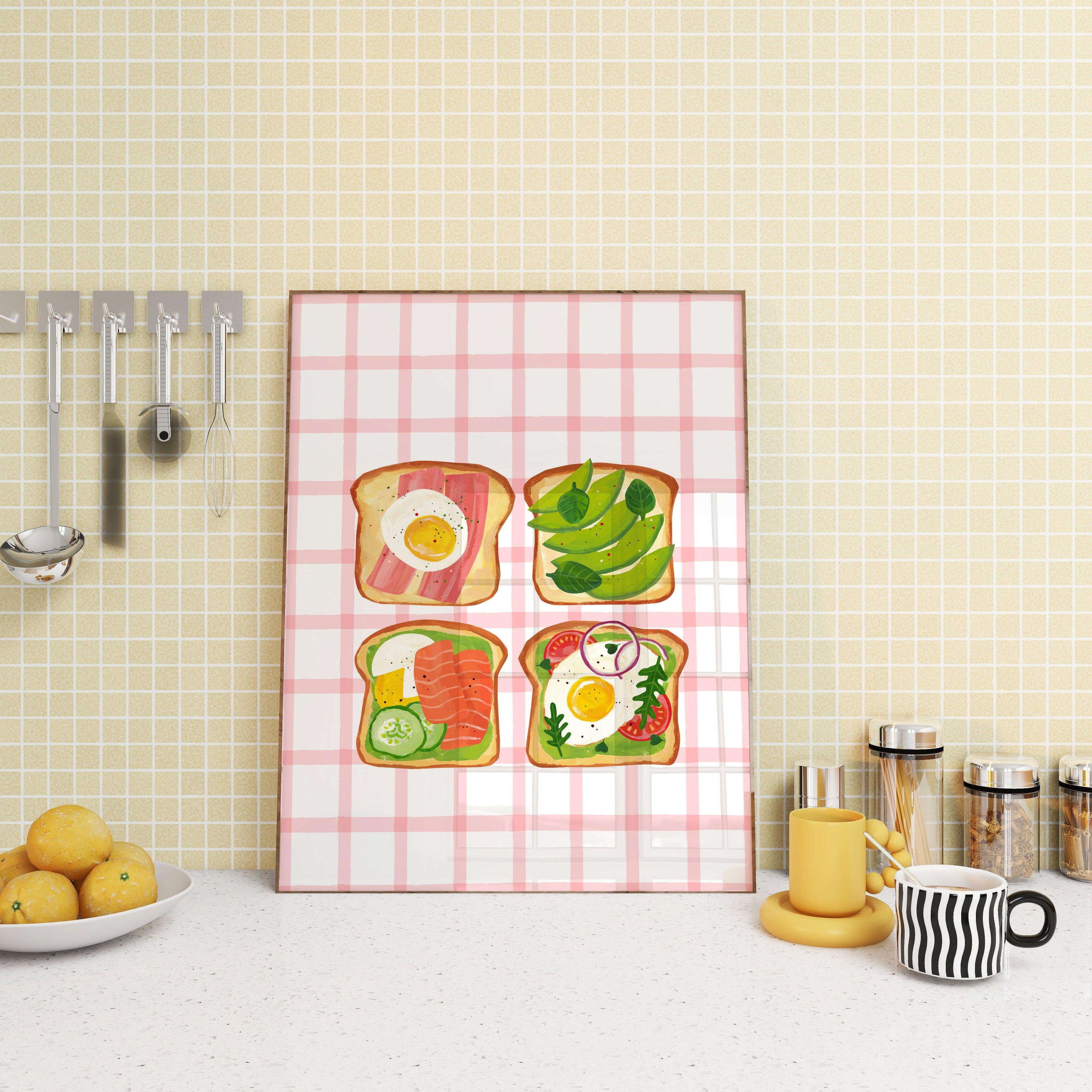 Breakfast Toasts Poster