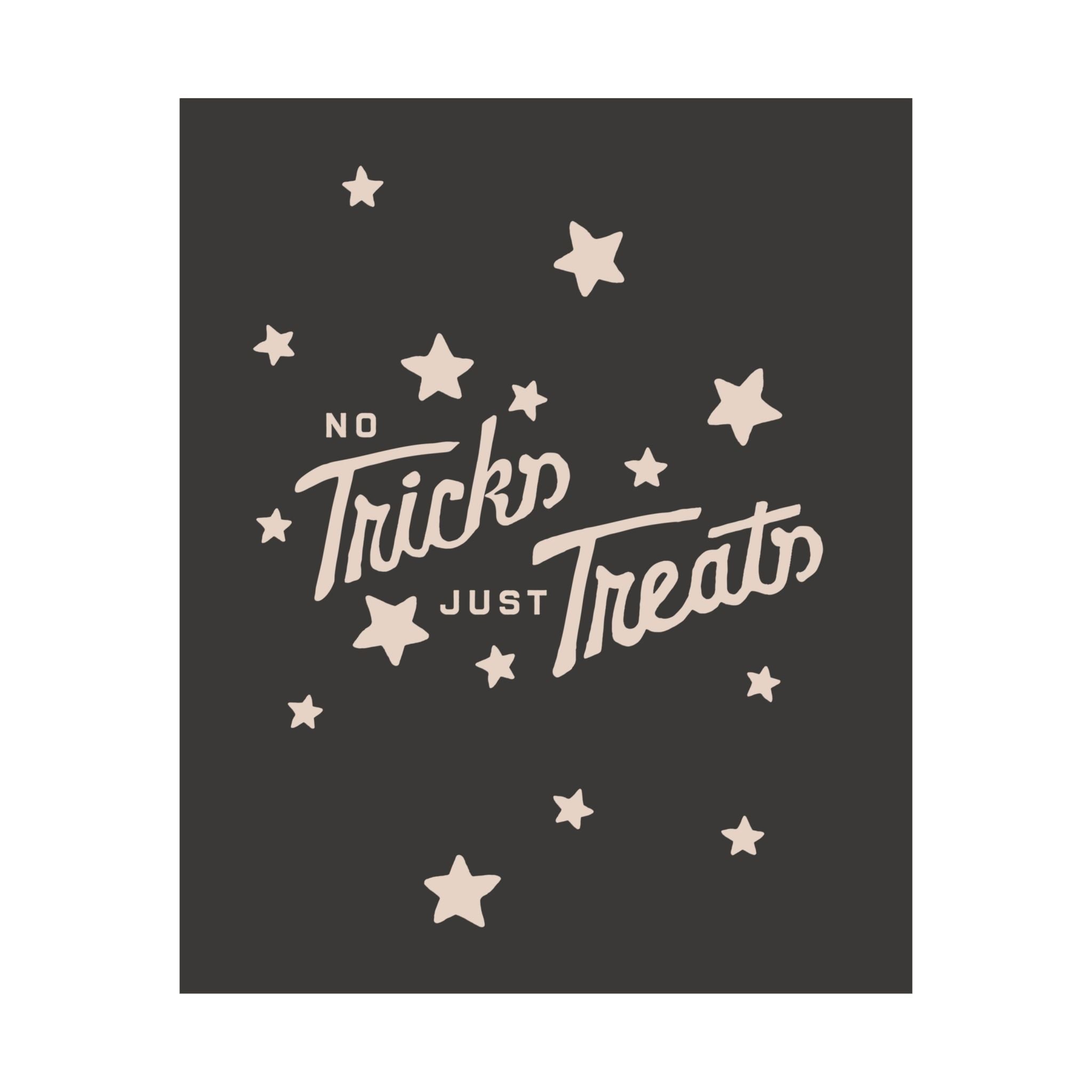 No Tricks Just Treats Poster
