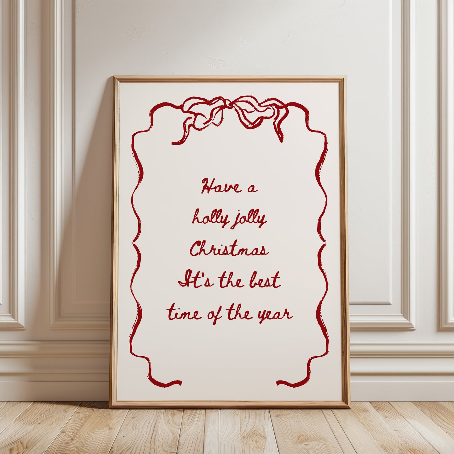 Holly Jolly Christmas Poster