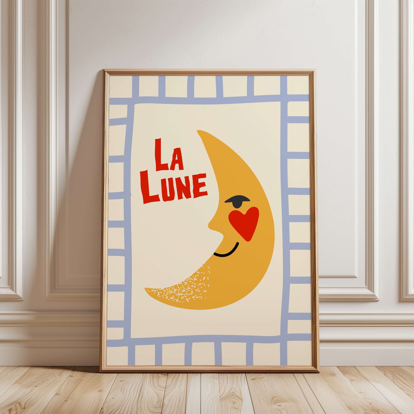 Set of 2 La Lune & Le Soleil Prints