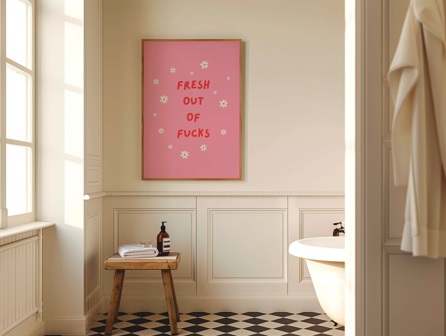 Fresh Out of F*cks Poster