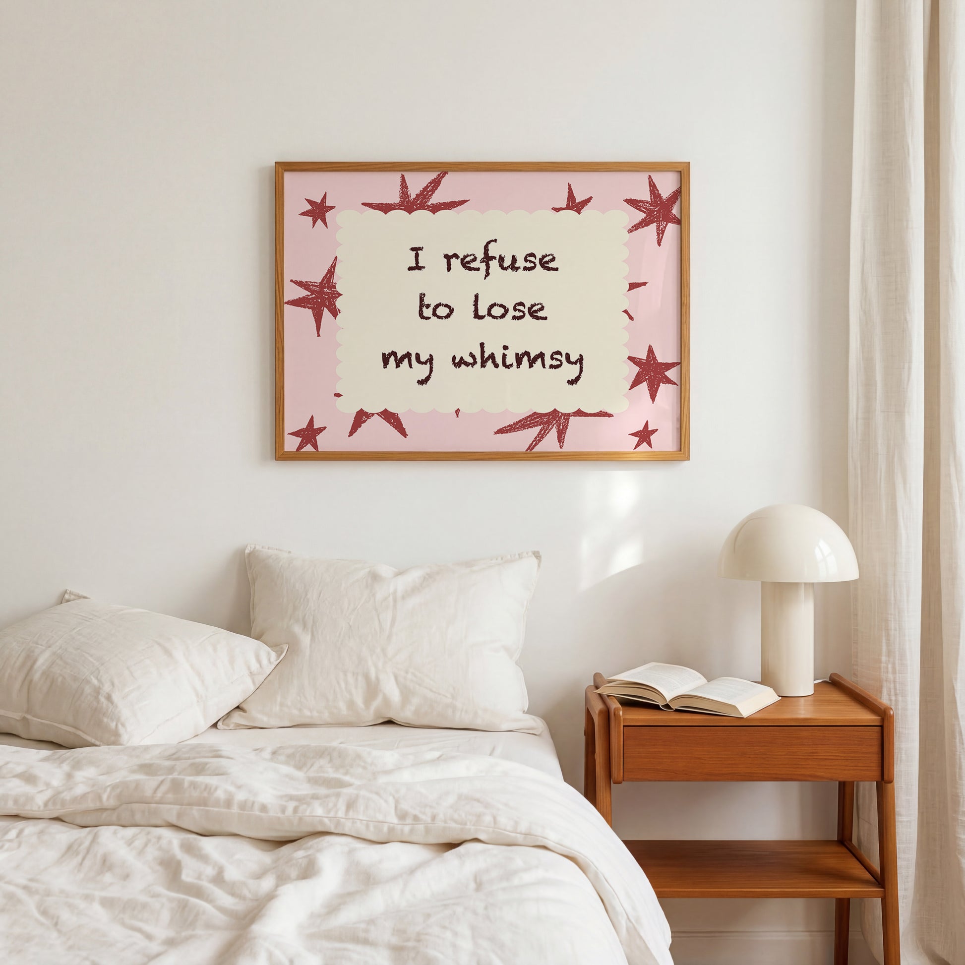 I Refuse to Lose My Whimsy Poster