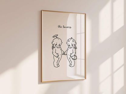 The Lovers Kewpie Poster