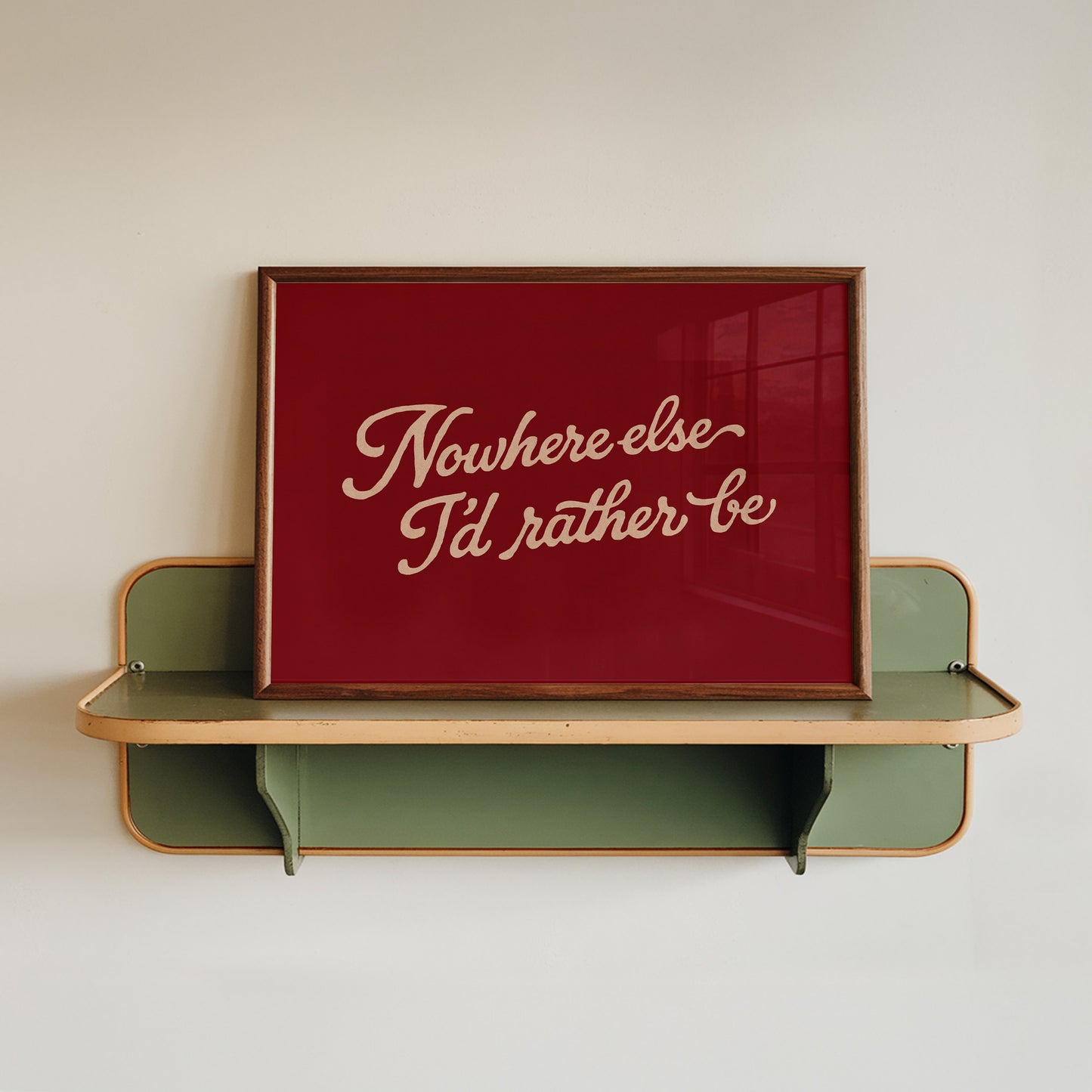 Nowhere Else I’d Rather Be Poster